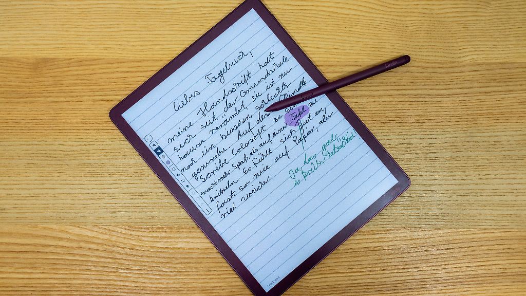 Amazon Kindle Scribe Colorsoft Test (1 von 5)